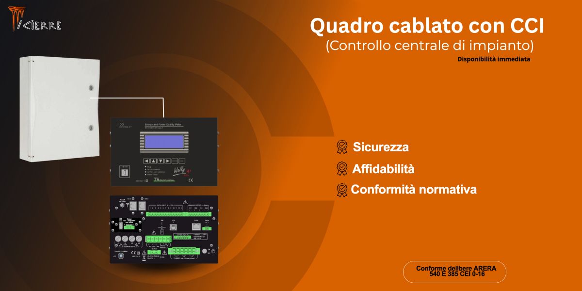 Icierre Trading presenta il nuovo quadro cablato con CCI: sicurezza e conformità nei quadri Cei 0-16